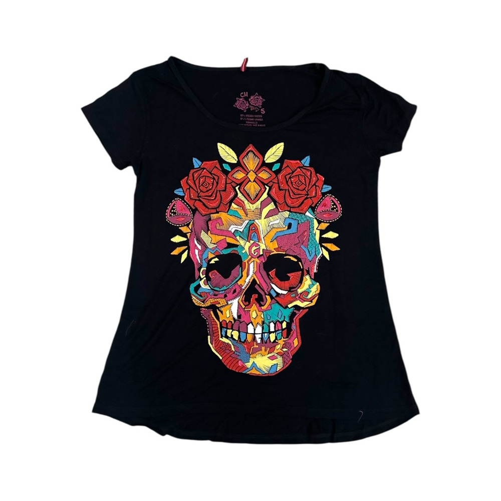 Ay Guey Sugar Skull Graphic Tee